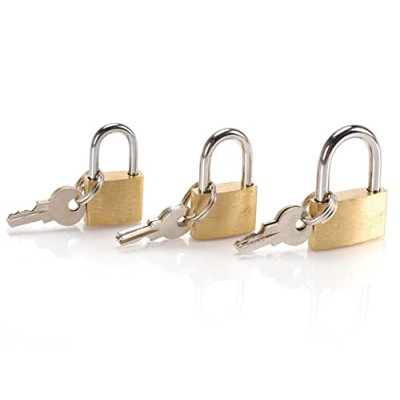 LUCCHETTI PICCOLI PER VALIGE DA 12 PEZZI